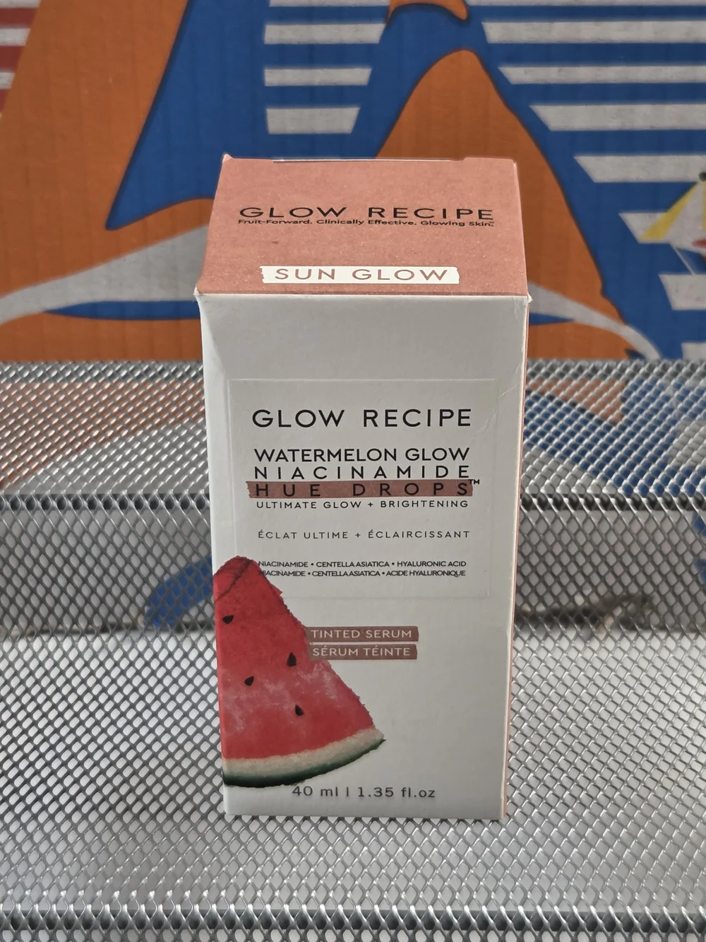 Glow Recipe Watermelon Niacinamide Hue Drops Sun-Glow (Sheer Bronze) 1.35 Oz